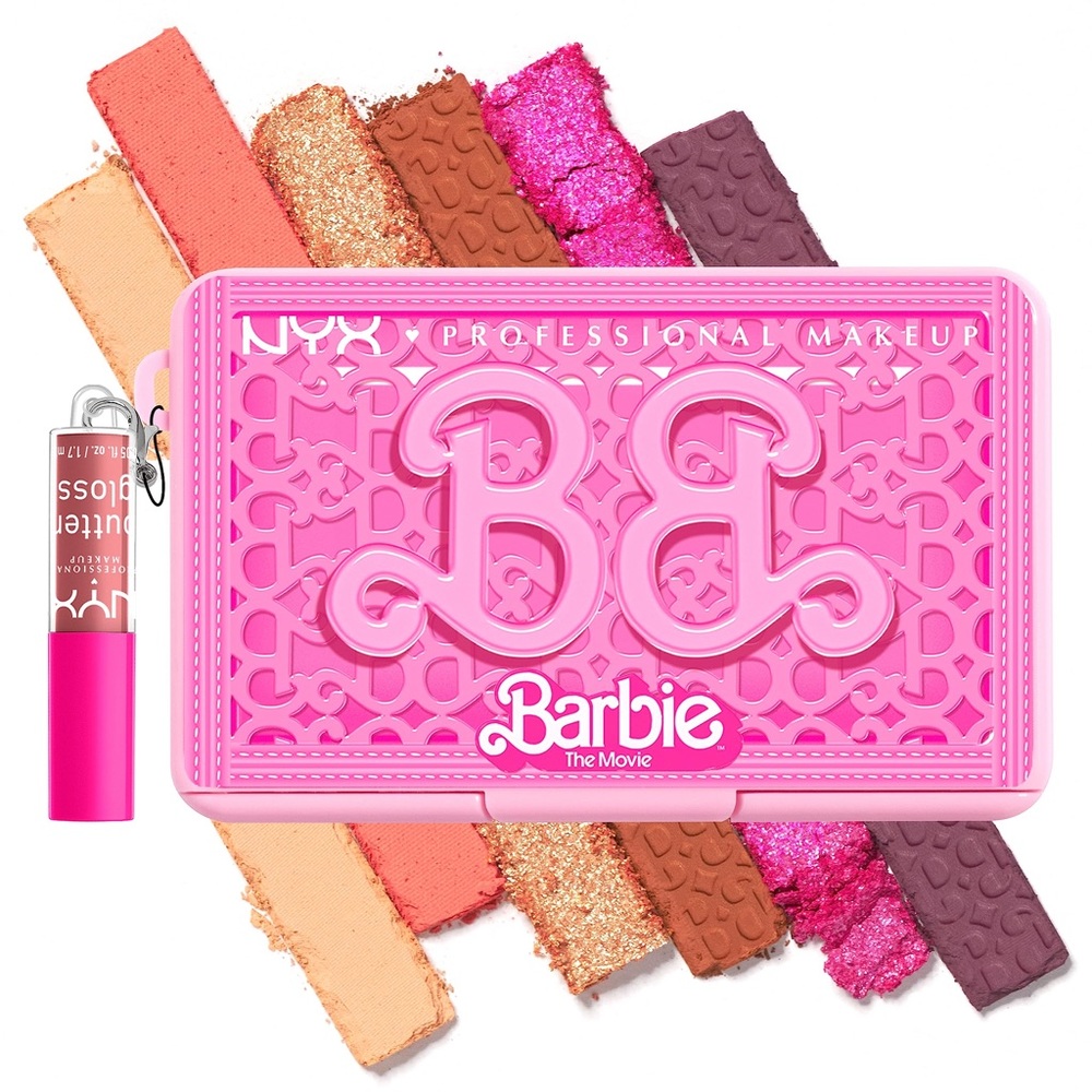 Barbie NYX eyeshadow palette
